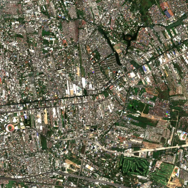 ภาพสีจริง Sentinel-2 ของบางกะปิ กรุงเทพมหานคร Dec 3, 2018
