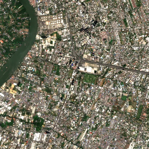 ภาพสีจริง Sentinel-2 ของบางนา กรุงเทพมหานคร Dec 27, 2023