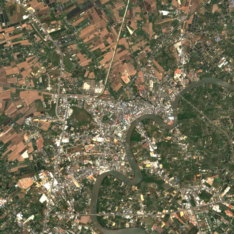 ภาพสีจริง Sentinel-2 ของฉะเชิงเทรา Mar 28, 2017