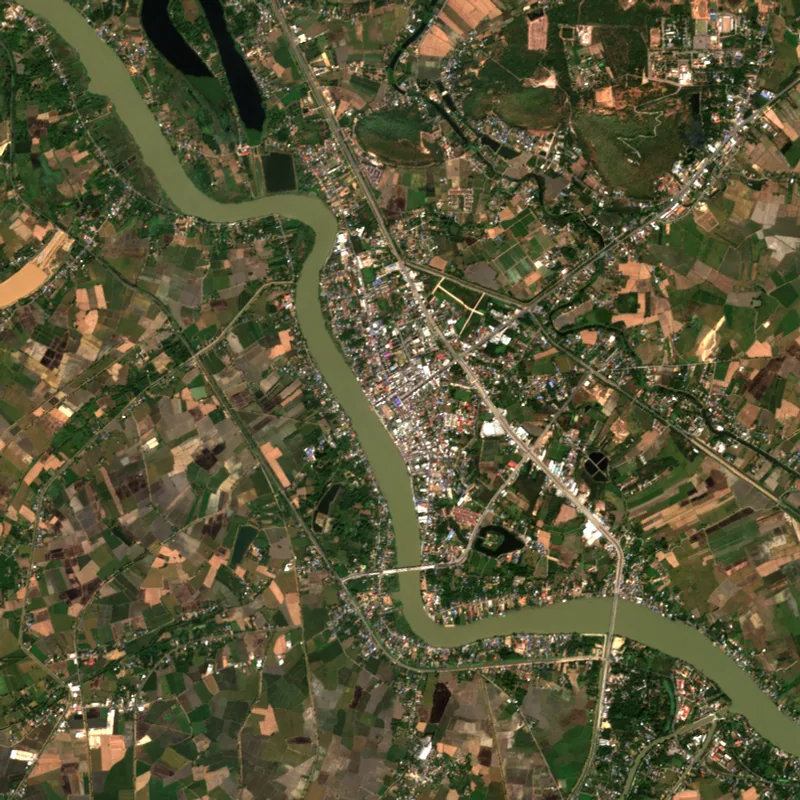 ภาพสีจริง Sentinel-2 ของชัยนาท Dec 23, 2017
