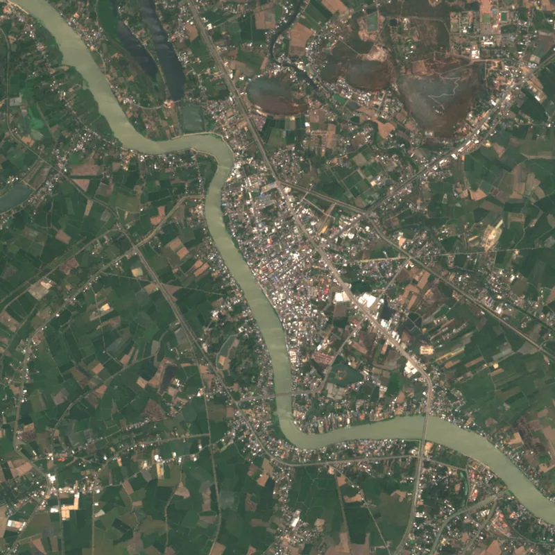 ภาพสีจริง Sentinel-2 ของชัยนาท Mar 5, 2023