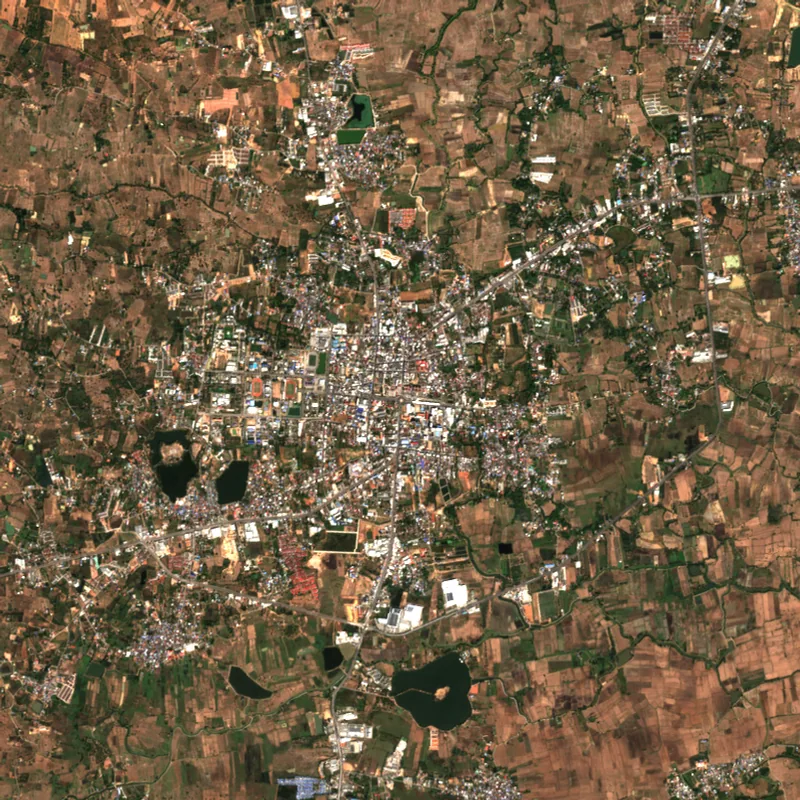 ภาพสีจริง Sentinel-2 ของชัยภูมิ Dec 27, 2023
