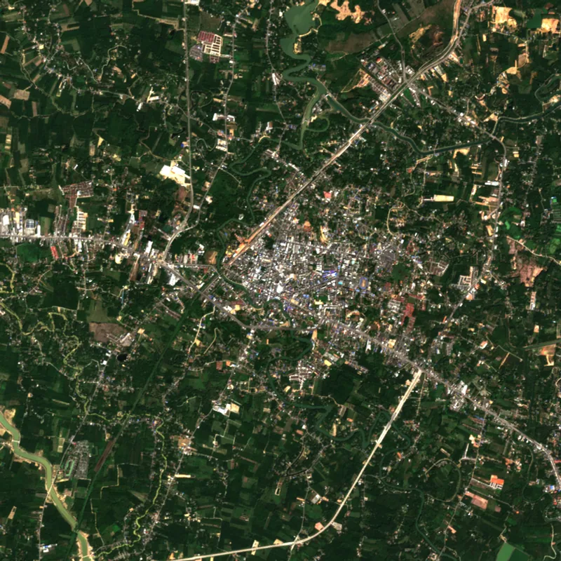 ภาพสีจริง Sentinel-2 ของชุมพร Jan 6, 2022