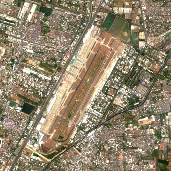 ภาพสีจริง Sentinel-2 ของดอนเมือง กรุงเทพมหานคร Apr 21, 2023