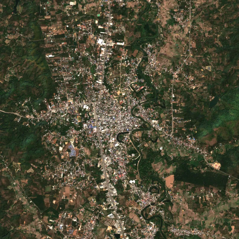 ภาพสีจริง Sentinel-2 ของเลย Feb 5, 2024