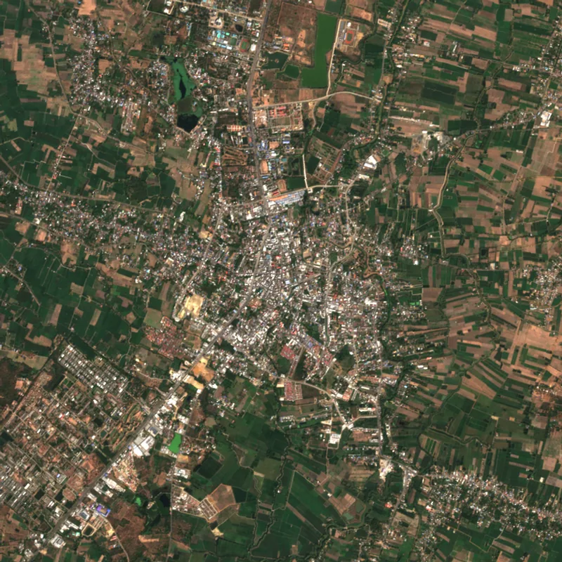 ภาพสีจริง Sentinel-2 ของเพชรบูรณ์ Feb 5, 2024