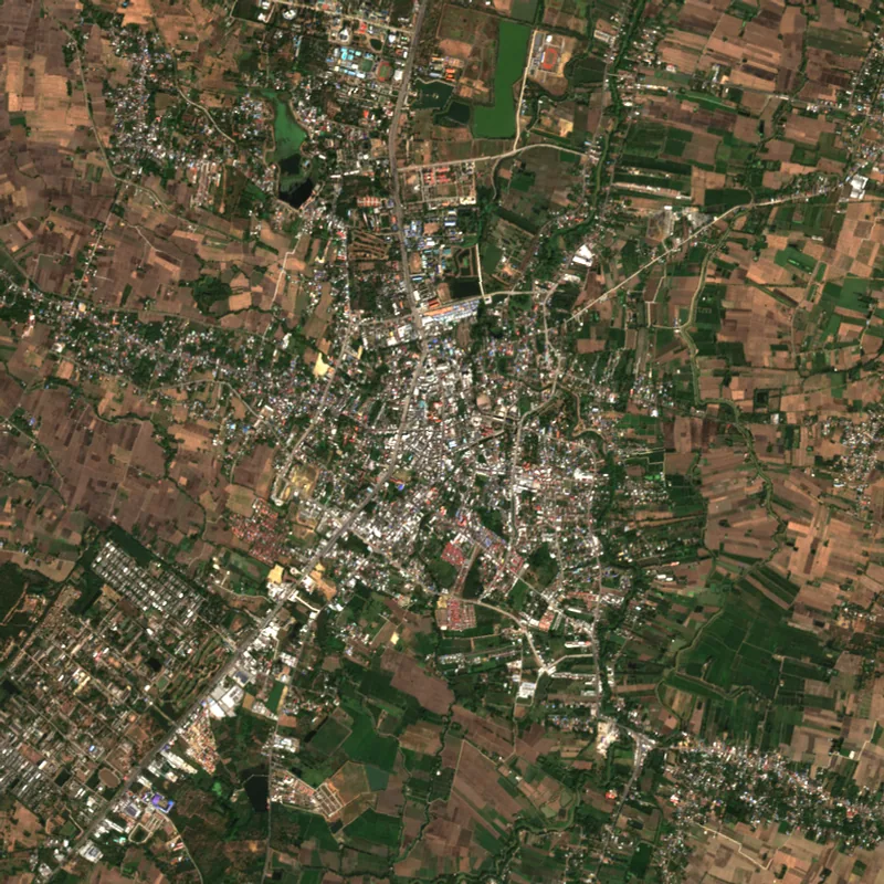 ภาพสีจริง Sentinel-2 ของเพชรบูรณ์ Dec 26, 2024