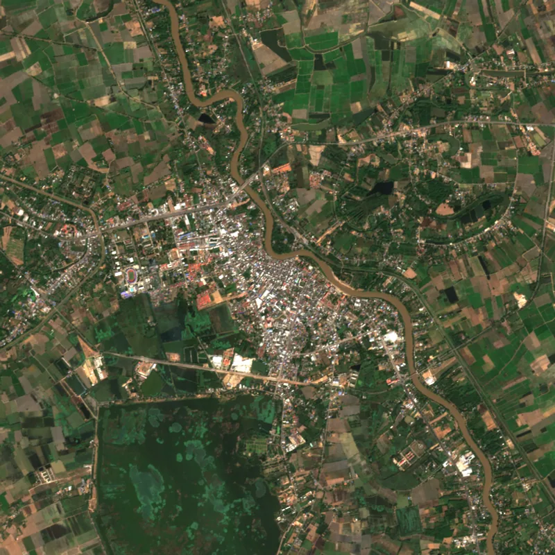 ภาพสีจริง Sentinel-2 ของพิจิตร Dec 23, 2017