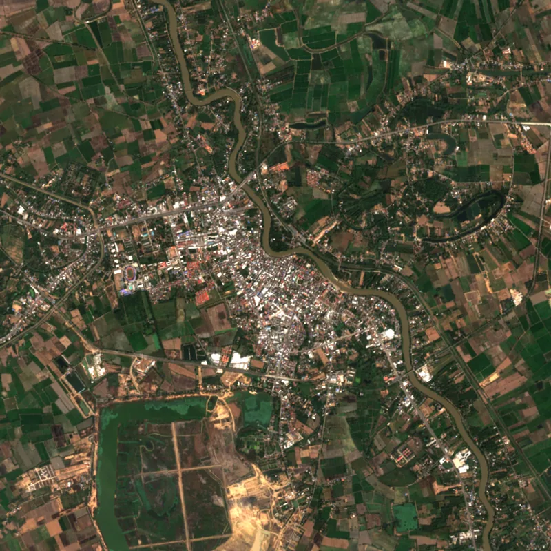 ภาพสีจริง Sentinel-2 ของพิจิตร Dec 31, 2019