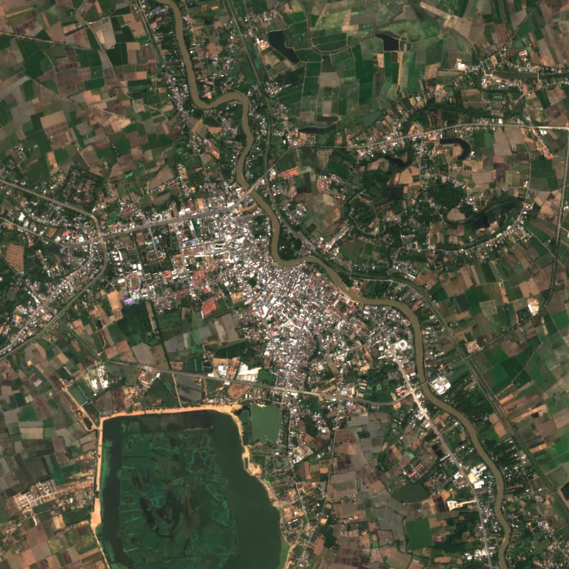ภาพสีจริง Sentinel-2 ของพิจิตร Dec 20, 2021