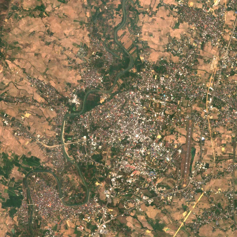 ภาพสีจริง Sentinel-2 ของแพร่ Apr 3, 2024