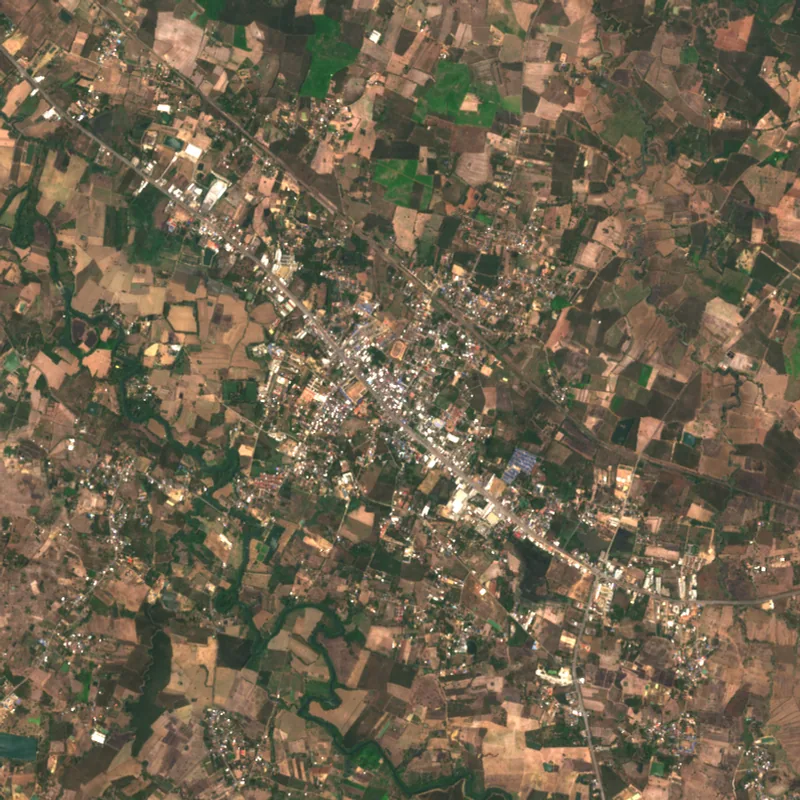 ภาพสีจริง Sentinel-2 ของสระแก้ว Mar 13, 2019