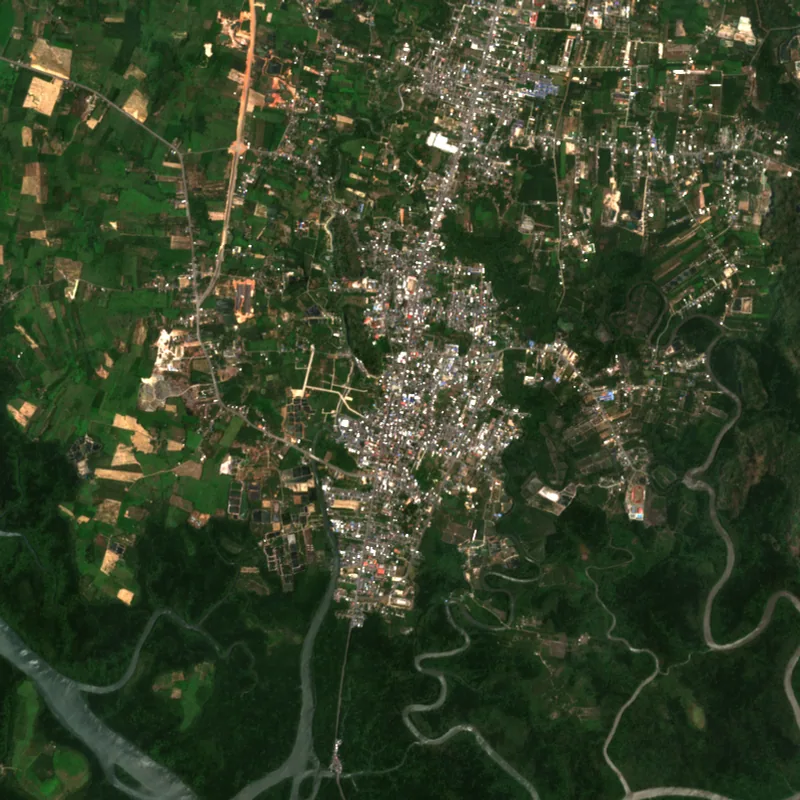 ภาพสีจริง Sentinel-2 ของสตูล Mar 7, 2023
