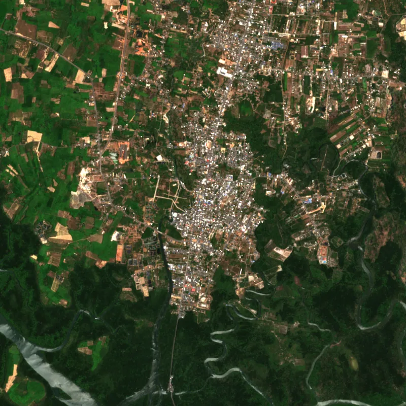 ภาพสีจริง Sentinel-2 ของสตูล Mar 21, 2024