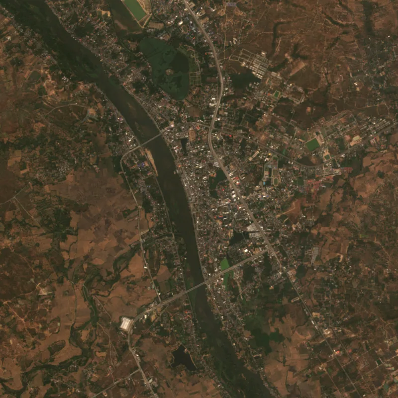 ภาพสีจริง Sentinel-2 ของตาก Dec 26, 2019