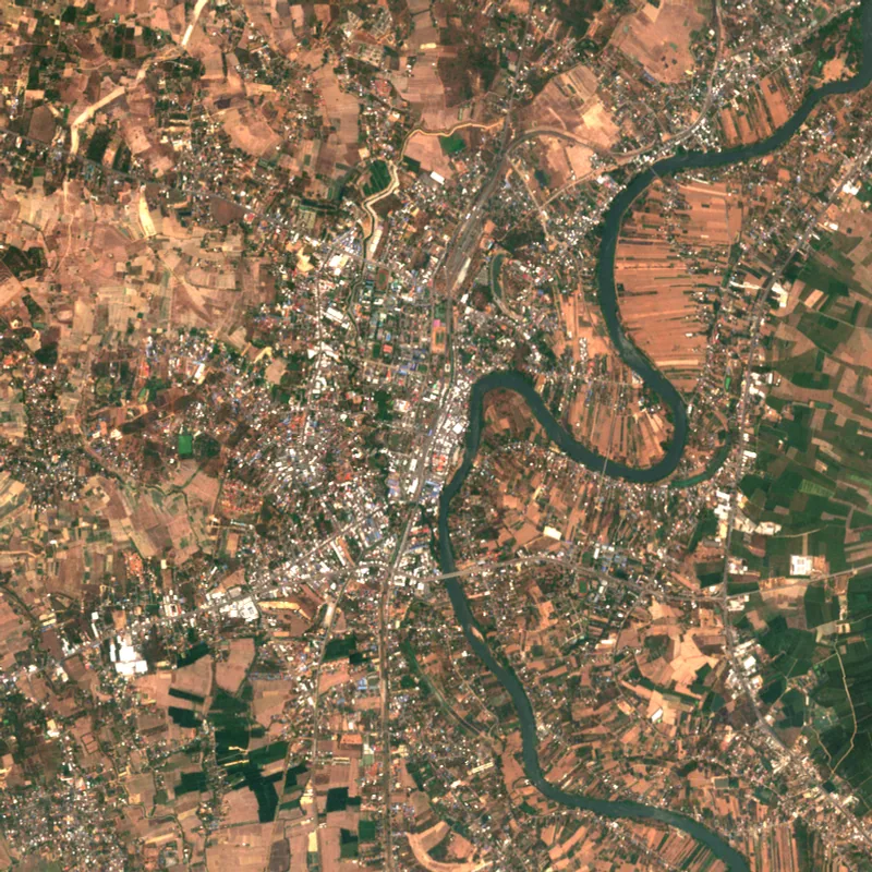 ภาพสีจริง Sentinel-2 ของอุตรดิตถ์ Mar 30, 2020