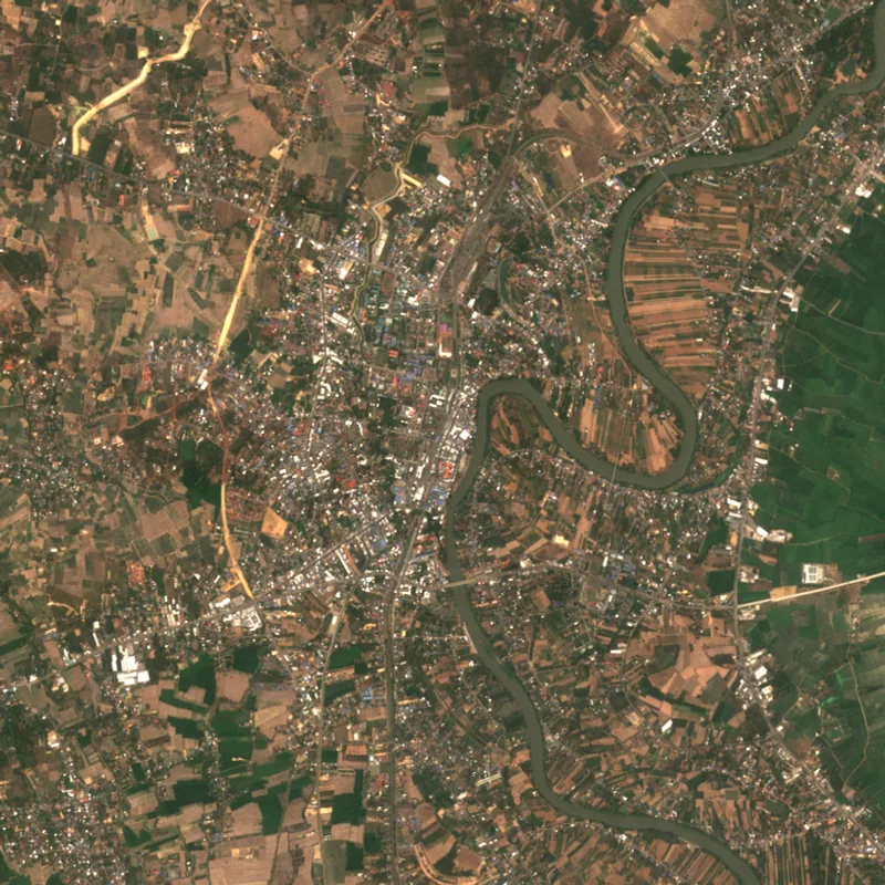ภาพสีจริง Sentinel-2 ของอุตรดิตถ์ Feb 28, 2021