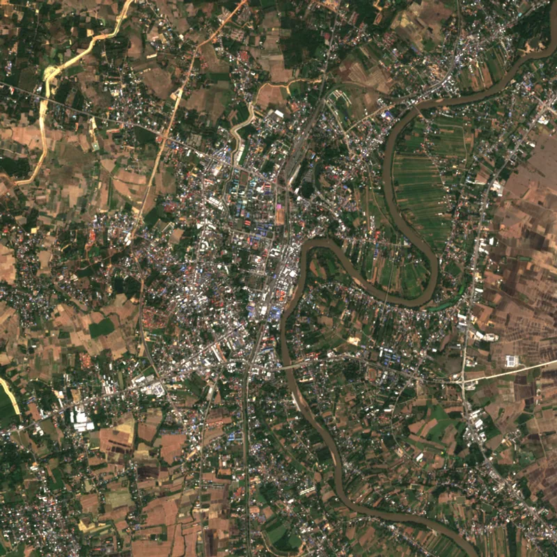 ภาพสีจริง Sentinel-2 ของอุตรดิตถ์ Dec 20, 2021