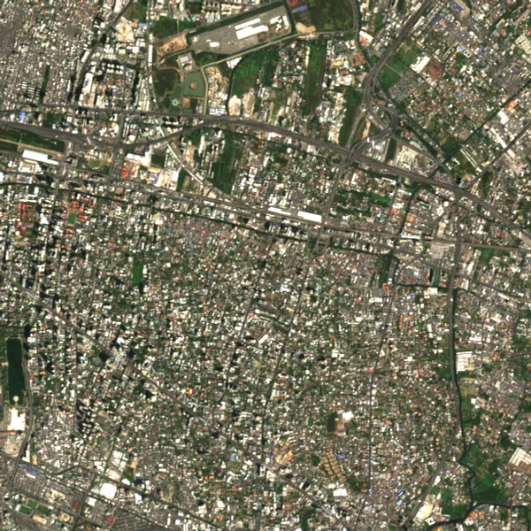 ภาพสีจริง Sentinel-2 ของวัฒนา กรุงเทพมหานคร Feb 16, 2017