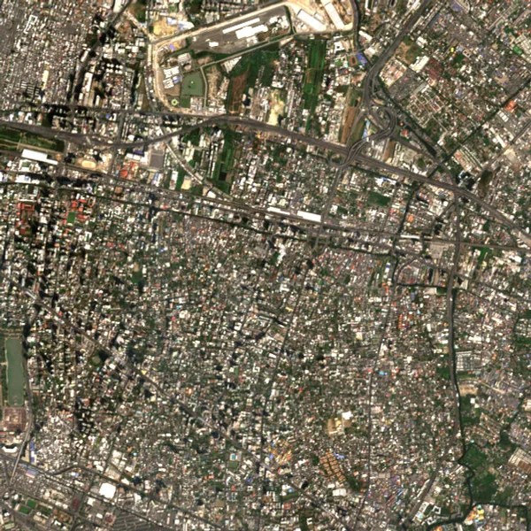 ภาพสีจริง Sentinel-2 ของวัฒนา กรุงเทพมหานคร Feb 5, 2021