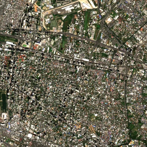 ภาพสีจริง Sentinel-2 ของวัฒนา กรุงเทพมหานคร Dec 12, 2021